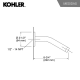 Componente de ducha Stillness - Kohler