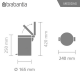 Pedal Bin Silent - Brabantia